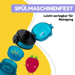 Schmatzfatz Trinkflasche Sportflasche 500 Ml 24 Cm Tritan 13 Schmatzfatz Trinkflasche Sportflasche 500 Ml 24 Cm Tritan -Klarstein 10040333 de 0004 usp