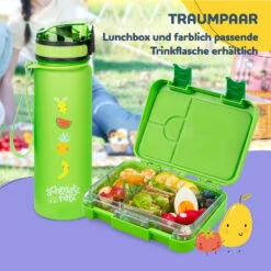 Junior Lunchbox 6 Fächer 21,3 X 15 X 4,5 Cm (BxHxT) BPA-frei -Klarstein 10040337 de 0007 usp