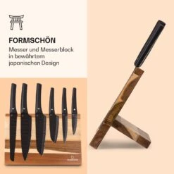 Kissaki Messerset Magnetisch Antihaftversiegelung Wellenform 13 Kissaki Messerset Magnetisch Antihaftversiegelung Wellenform -Klarstein 10040700 de 0005 logo