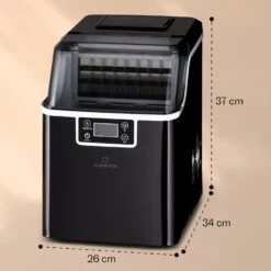 Chios Eiswürfelmaschine 20 Kg/24 H Auto-Clean 3,2-Liter Wassertank -Klarstein 10041144 yy 0007 dimensions