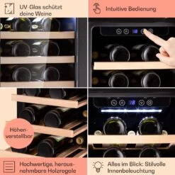 Vinovilla 29 Built-In Weinkühlschrank 81 L / 29 Fl. Glastür Edelstahl 14 Vinovilla 29 Built-In Weinkühlschrank 81 L / 29 Fl. Glastür Edelstahl -Klarstein 10041304 de 0005 logo
