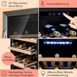 Vinamour 38 Uno Weinkühlschrank -Klarstein 10041312 de 0005 logo