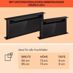 Royal Flush Eco Dunstabzugshaube 90 Cm 576 M³/h A+ -Klarstein 10041349 de 0008 usp