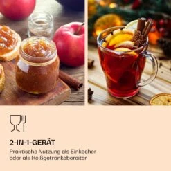 Abbey 60 Einkochautomat Getränkespender 60L 100°C 180min Edelstahl 12 Abbey 60 Einkochautomat Getränkespender 60L 100°C 180min Edelstahl -Klarstein 10041840 de 0003 logo