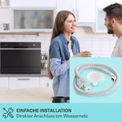 Amazonia 6 Smart Geschirrspüler App-Steuerung Freistehend 1380W 12 Amazonia 6 Smart Geschirrspüler App-Steuerung Freistehend 1380W -Klarstein 10041886 de 0004 usp