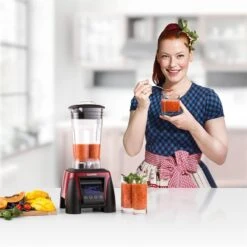 Herakles 8G Standmixer Rot Mit Cover 1800W 2,4 PS 2 Liter BPA-frei -Klarstein 60001596 yy 0003 titel enie Klarstein Herakles 8G Standmixer