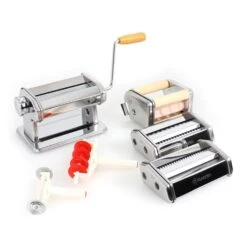 Carina Morena Pasta Maker Set Küchenmaschine 800W 4L Edelstahlschüssel -Klarstein 60001807 yy 0008 titel Klarstein Pasta Maker Nudelmaschine