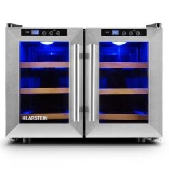 Reserva Saloon Weinset 2-teilig Weinkühlschrank Weinregal 13 Reserva Saloon Weinset 2-teilig Weinkühlschrank Weinregal -Klarstein 60001813 yy 0002 logo