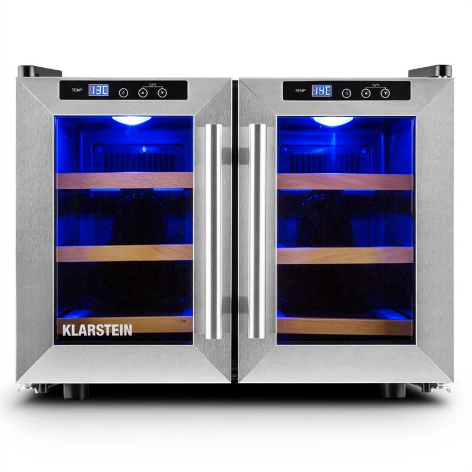 Reserva Saloon Weinset 2-teilig Weinkühlschrank Weinregal 4 Reserva Saloon Weinset 2-teilig Weinkühlschrank Weinregal – Bild 2