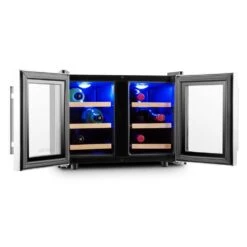 Reserva Saloon Weinset 2-teilig Weinkühlschrank Weinregal 15 Reserva Saloon Weinset 2-teilig Weinkühlschrank Weinregal -Klarstein 60001813 yy 0004 logo