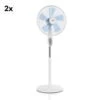 Summerjam Standventilator 2er-Set Standlüfter 50W 3 Stufen Weiß 2 Summerjam Standventilator 2er-Set Standlüfter 50W 3 Stufen Weiß -Klarstein 60002058 yy 0001 titel Klarstein Summerjam Standventilator 2erSet weiss