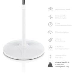 Summerjam Standventilator 2er-Set Standlüfter 50W 3 Stufen Weiß -Klarstein 60002058 yy 0007 logo Klarstein Summerjam Standventilator weiss