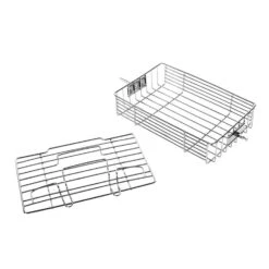 VitAir Zubehör-Set 3-teilig Edelstahl Aluminium-Druckguss -Klarstein 60002085 yy 0007 titel Klarstein VitAir Steak Kaefig