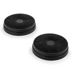 Montblanc Dunstabzugshaube Umluftset 610m³/h 165W 2x1,5W Silbergrau -Klarstein 60002320 yy 0008 titel Klarstein Aktivkohlefilter fuer Dunstabzugshauben