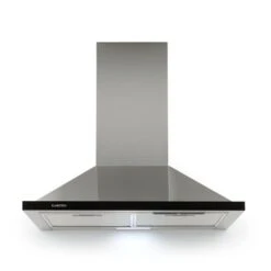 Galina Dunstabzugshaube Umluftset 60 Cm 350 M³/h LED Edelstahl -Klarstein 60002323 yy 0004 front Klarstein Galina Dunstabzugshaube Acrylglas