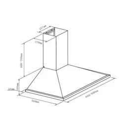 Galina Dunstabzugshaube Umluftset 60 Cm 350 M³/h LED Edelstahl -Klarstein 60002323 yy 0008 logo Klarstein Galina Dunstabzugshaube Acrylglas reedit