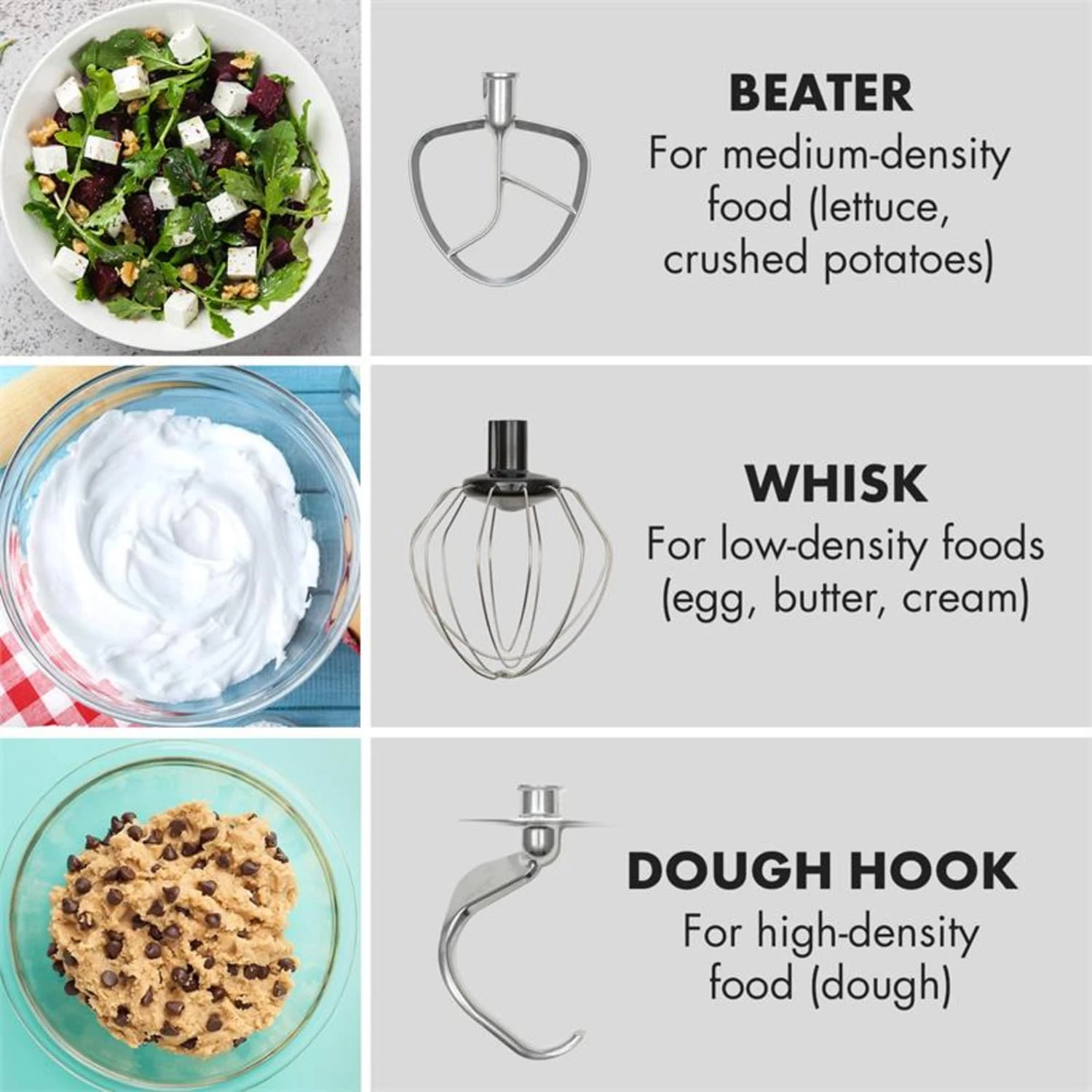 Curve Plus Küchenmaschinen-Set | 5l | 4-in-1 Fleischwolf | Silber 9 Curve Plus Küchenmaschinen-Set | 5l | 4-in-1 Fleischwolf | Silber – Bild 7