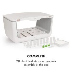 GrowIt Refill Kit Asia Pflanzschwamm 28 Pflanzkörbe Asia-Seeds Nährlösung -Klarstein 60002412 yy 0007 logo Planting basket set of 28 pcs