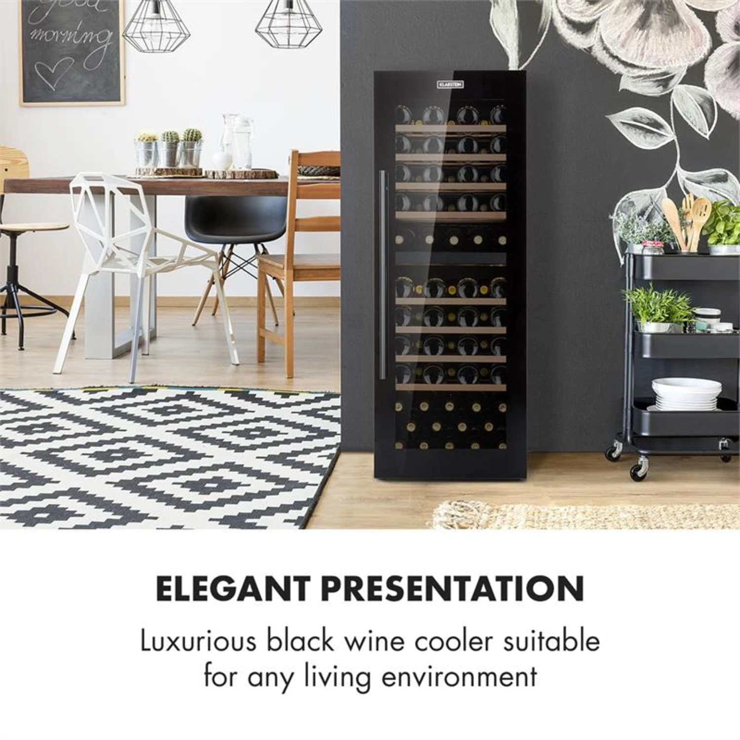 Barossa 77 Duo Weinkühlschrank-Set 2 Zonen 191L/77Fl. Weinglasregal 5 Barossa 77 Duo Weinkühlschrank-Set 2 Zonen 191L/77Fl. Weinglasregal – Bild 3