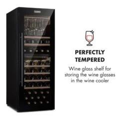 Barossa 77 Duo Weinkühlschrank-Set 2 Zonen 191L/77Fl. Weinglasregal 17 Barossa 77 Duo Weinkühlschrank-Set 2 Zonen 191L/77Fl. Weinglasregal -Klarstein 60002418 yy 0009 logo Klarstein Barossa 77D Weinglas Regal