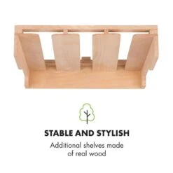 Barossa 77 Duo Weinkühlschrank-Set 2 Zonen 191L/77Fl. Weinglasregal 18 Barossa 77 Duo Weinkühlschrank-Set 2 Zonen 191L/77Fl. Weinglasregal -Klarstein 60002418 yy 0011 logo Klarstein Barossa 77D Weinglas Regal