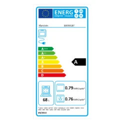 Kalahari Ignito Einbau-Ofen-Set Elektro / Gas 68Ltr Schwarz Edelstahl 25 Kalahari Ignito Einbau-Ofen-Set Elektro / Gas 68Ltr Schwarz Edelstahl -Klarstein 60002586 energy label