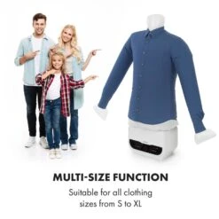 ShirtButler Pro Automatisches Trocknersystem Hemd / Hose / Schuhe 1200W 2-in-1 70°C Timer Weiß 16 ShirtButler Pro Automatisches Trocknersystem Hemd / Hose / Schuhe 1200W 2-in-1 70°C Timer Weiß -Klarstein 60002670 yy 0006 logo Klarstein ShirtButler Pro Ersatz Shirt