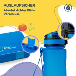 Schmatzfatz Frühstücksset Lunchbox & Trinkflasche Tritan Dicht BPA-frei -Klarstein 60002937 de 0003 logo