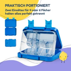 Schmatzfatz Frühstücksset Lunchbox & Trinkflasche Tritan Dicht BPA-frei -Klarstein 60002937 de 0004 logo